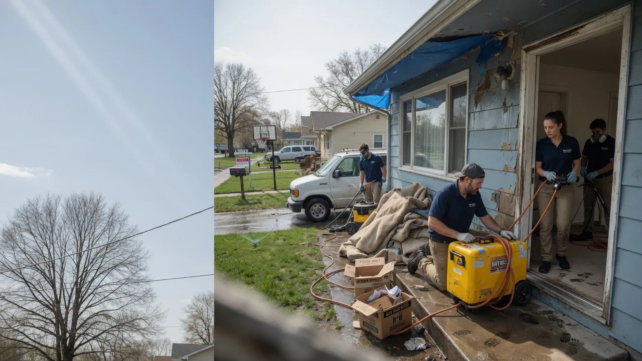 Basement Flood Cleanup in Smithton, MO near me